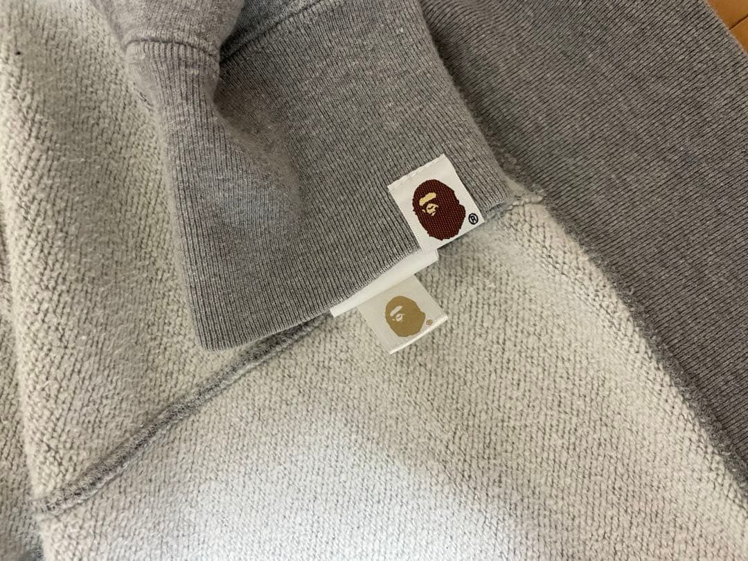 金タク付き正規品ABATHINGAPEジップパーカー