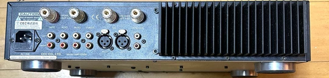 CAUTION C.E.C プリメインアンプAMP3300R