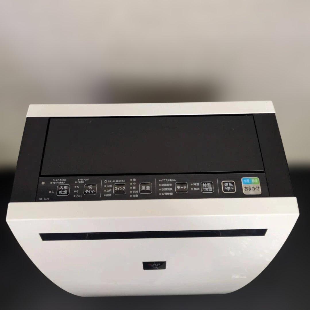 ☆シャープ　除加湿空気清浄機　KC-HD70　プラズマクラスター7000