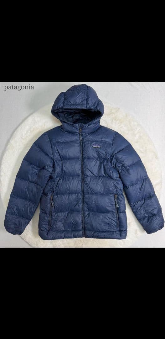 【美品】patagonia パタゴニア 軽量 極暖 ダウンジャケット XL
