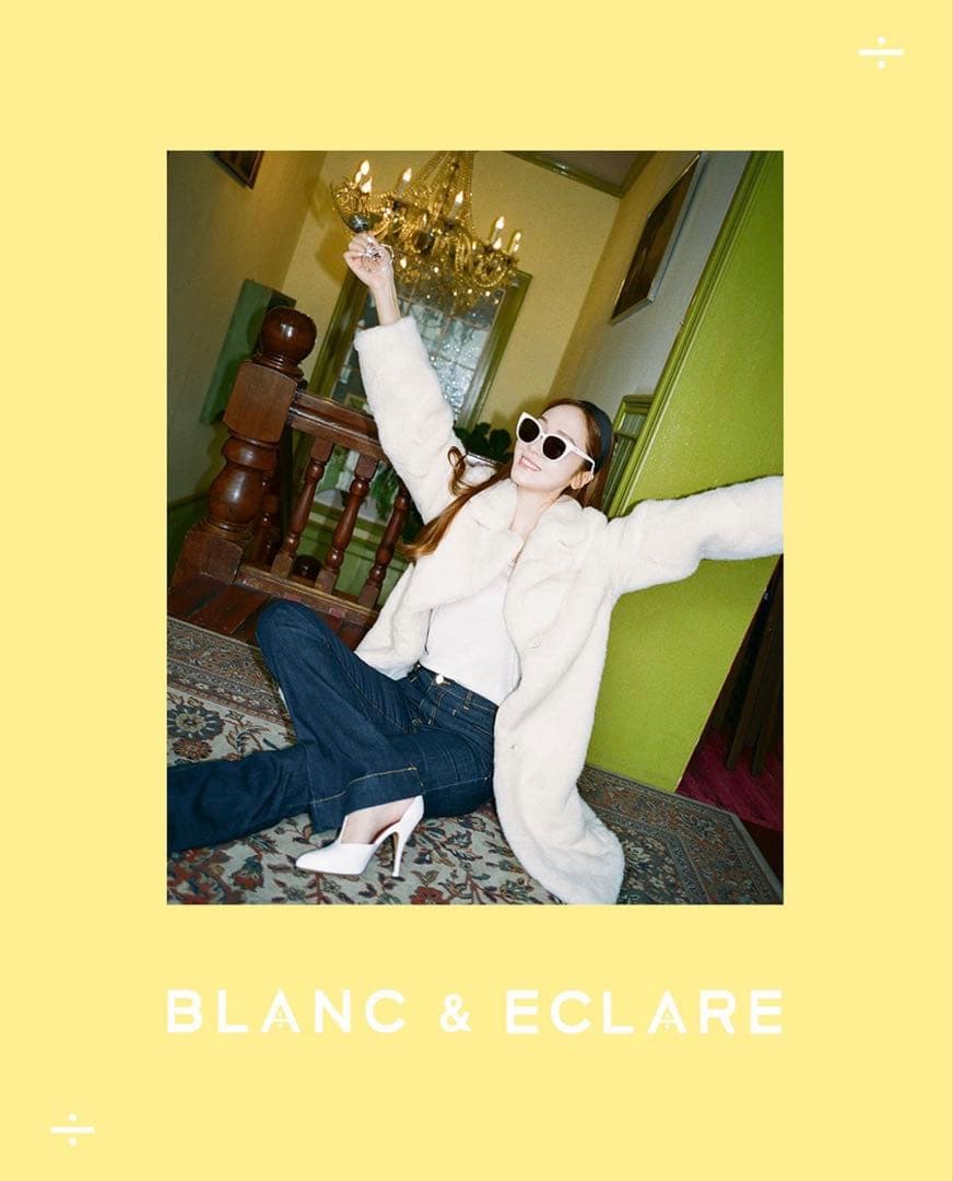 BLANC & ECLARE ホワイトファーコート