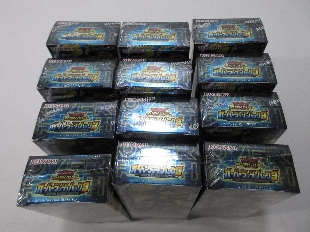 遊戯王ラッシュデュエル オーバーラッシュパック3　12BOXセット