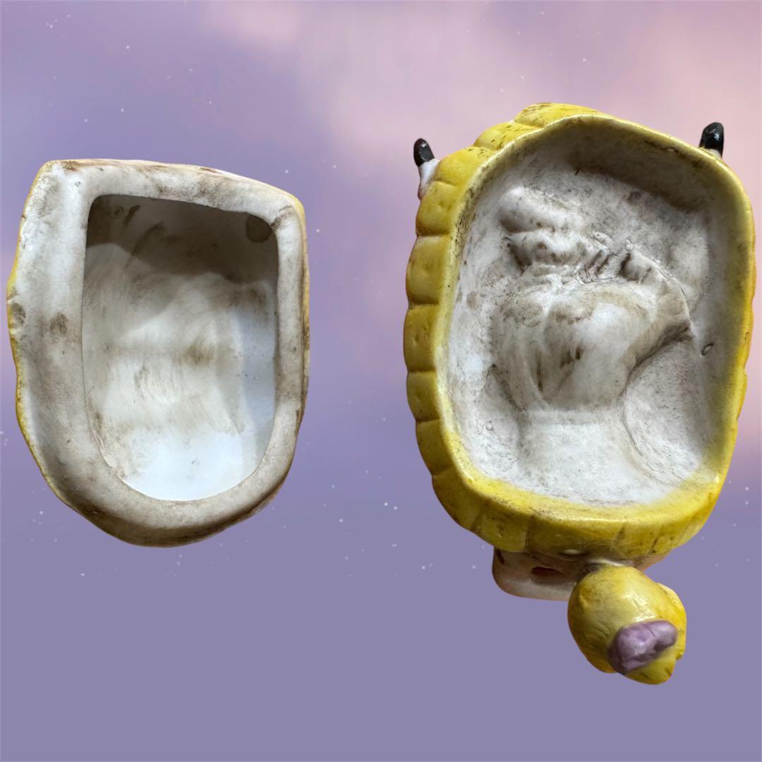 フランス雑貨 アンティーク風海亀女 小物入れ1800年代モチーフ 貴重希少