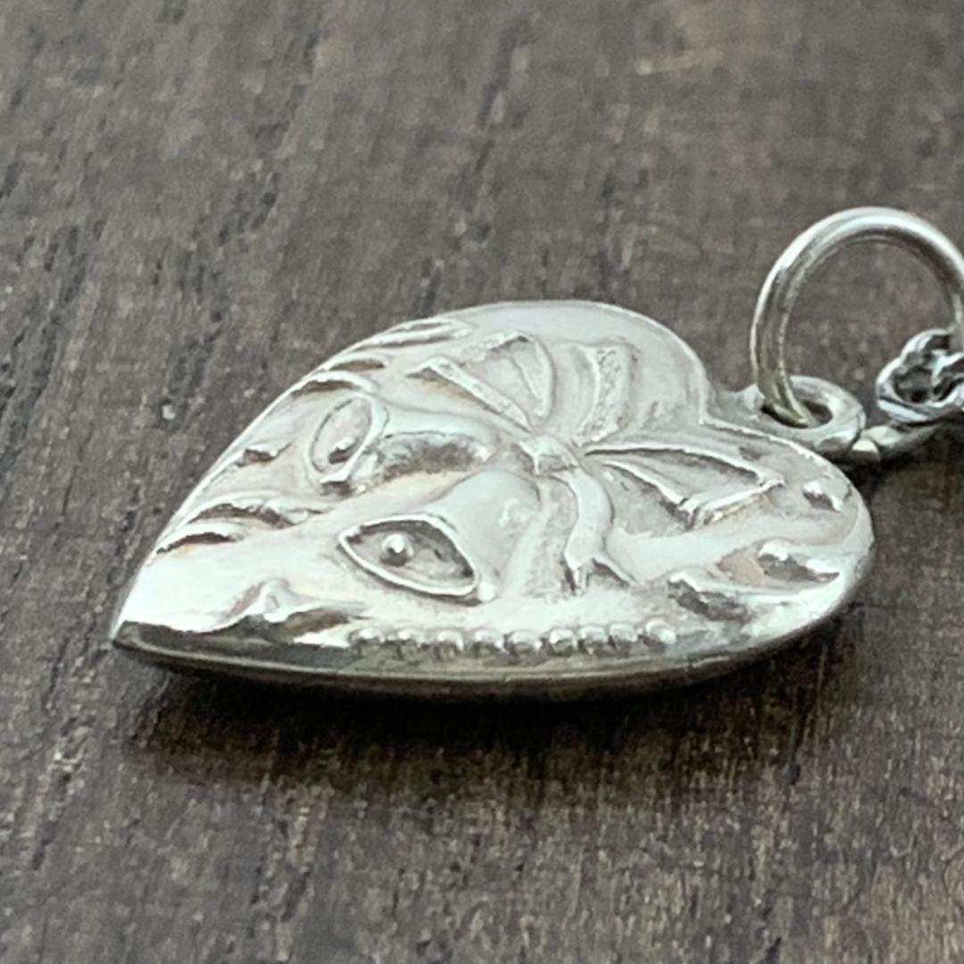 スウィートハートジュエリー ベル 鈴 シルバー ヴィンテージネックレス NAVY