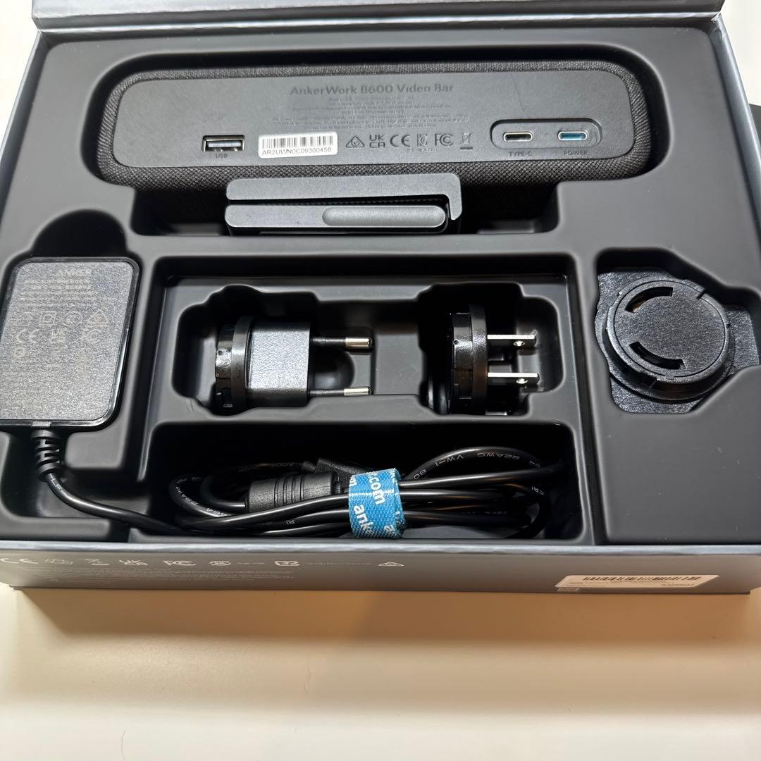 ビデオカメラ AnkerWork B600 Video Bar