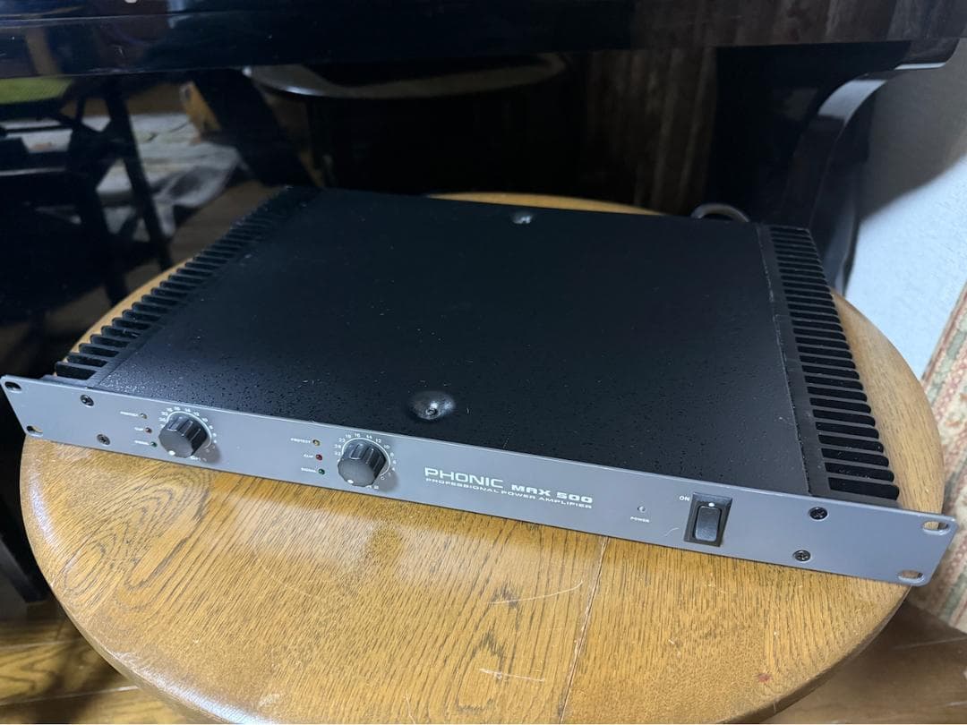 Phonic Power Amp MAX500 フォニックパワーアンプUSED