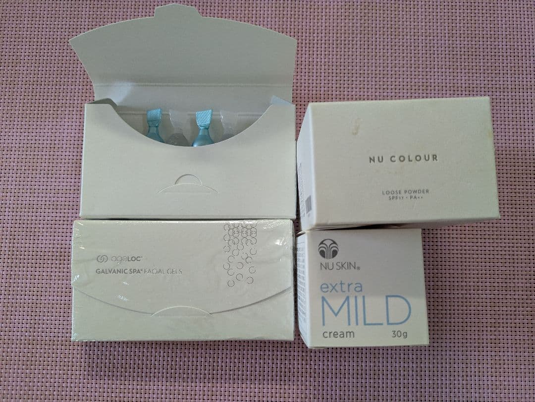 NU SKIN スキンケア、パウダーセット