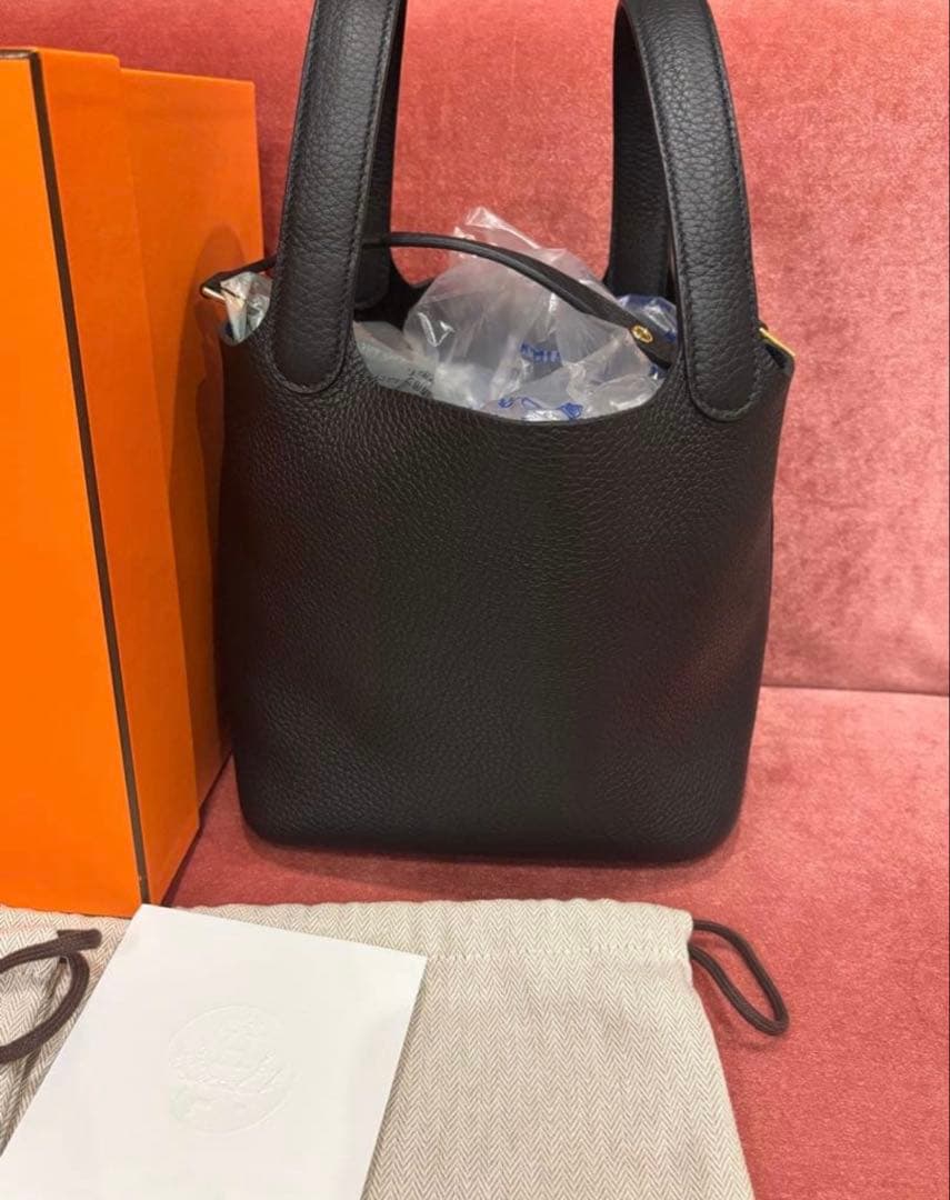 ⬛️ HERMES エルメス ピコタン ロック 18 PM ノワール×ゴールド金具
