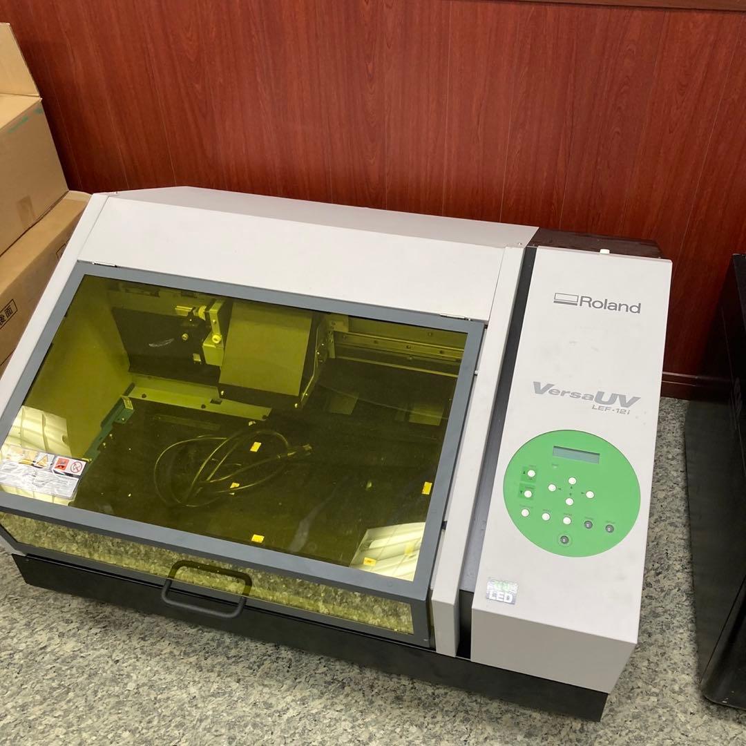 UVプリンター Roland LEF-12i 立体物 プリンタ 専用脱臭機付き