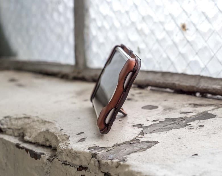 iPhone ケース　(7,8) 天然皮革　ウォレットケース