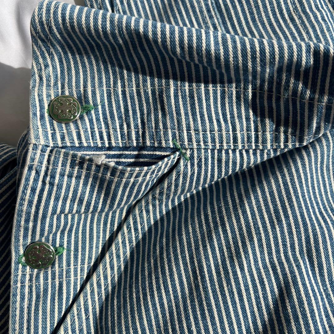 【80s】OSHKOSH B'GOSHヒッコリーオーバーオール