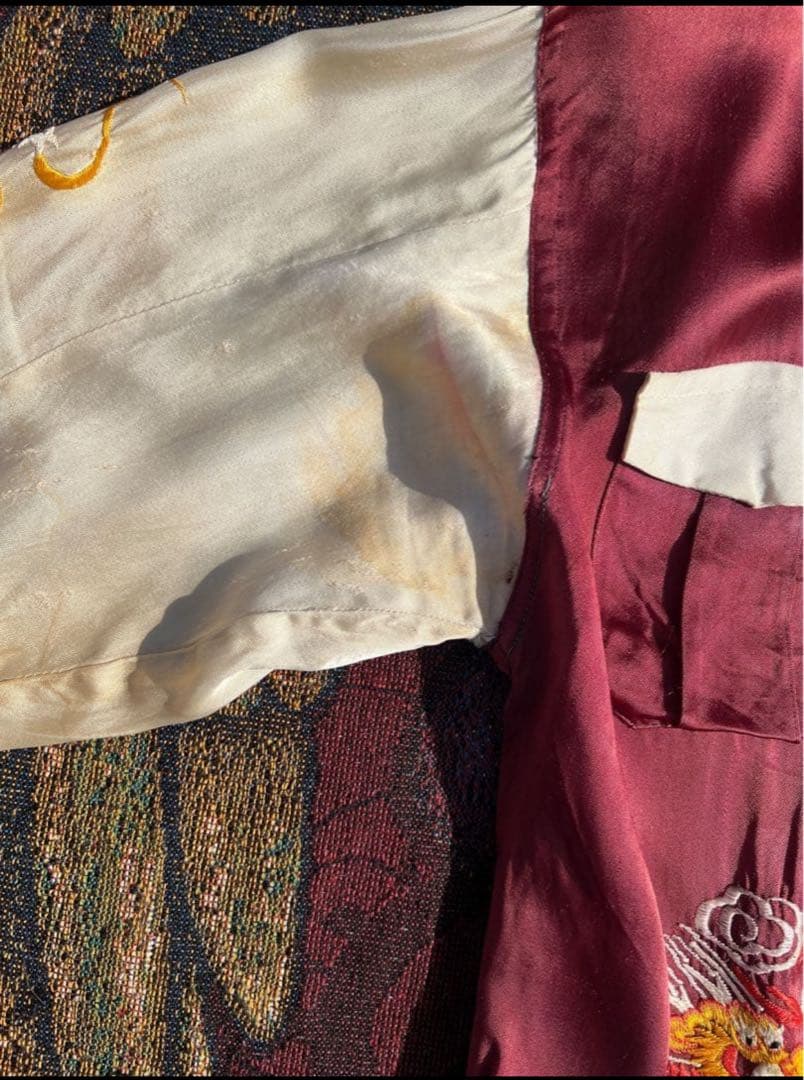 あ*あ様 40s 50s souvenir shirt スカシャツ 2tone