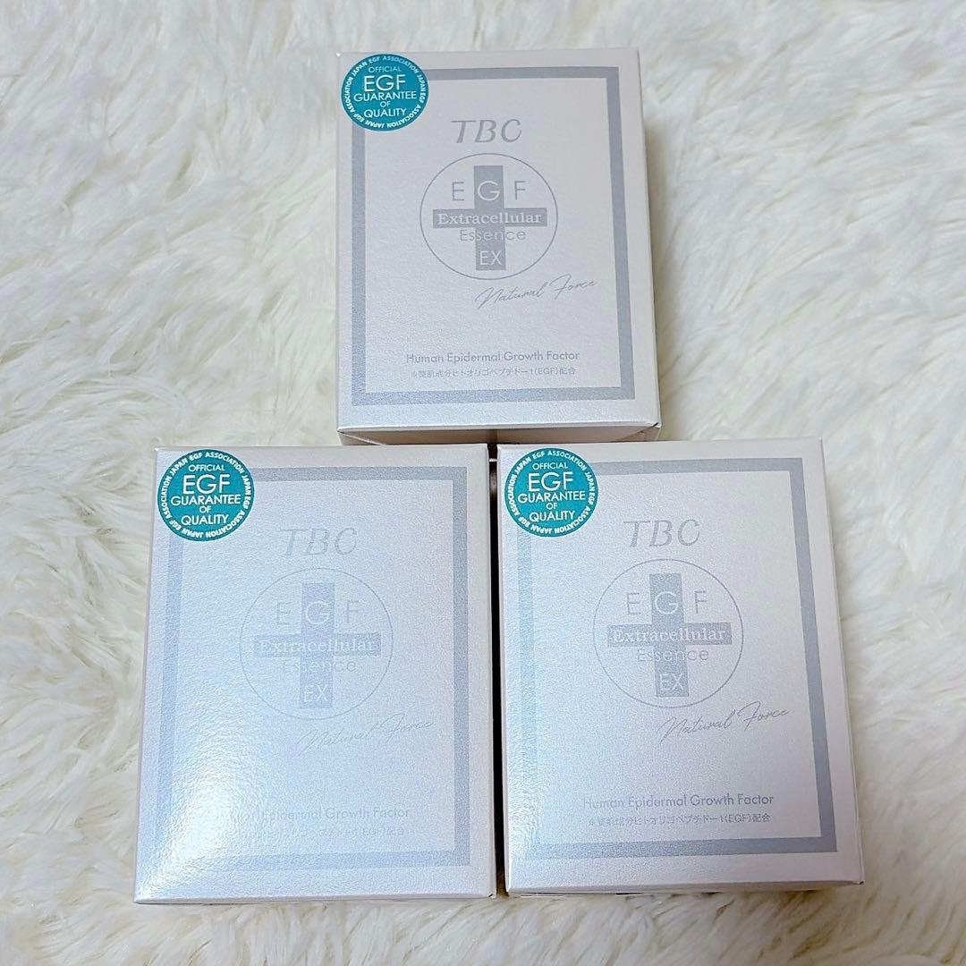 【新品】TBC EGF美容液 60ml 3個セット