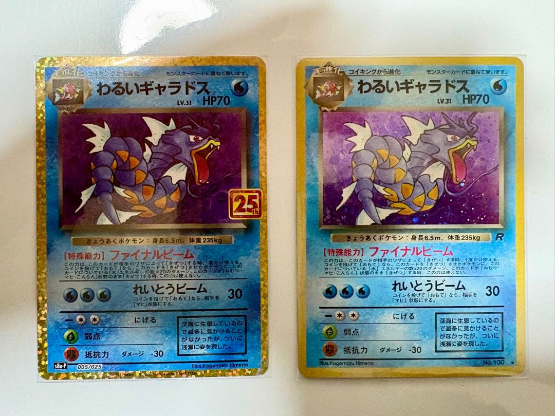 わるいギャラドス 25th プロモ 旧裏セット