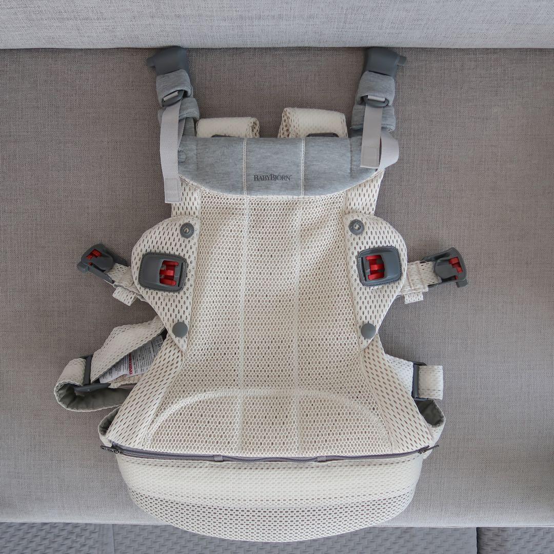 ベビービョルン ハーモニー クリーム（ジェラートピケのサッキングパッド付）