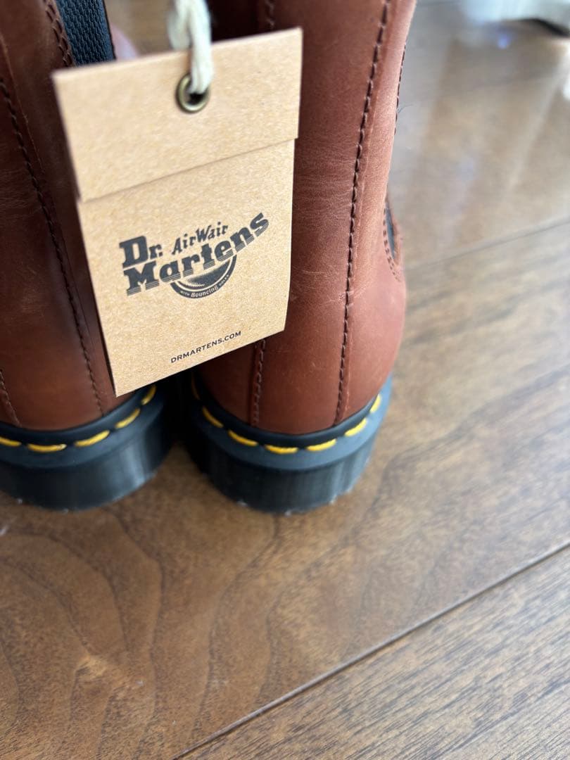新品　ドクターマーチン　ハワイ購入　UK5 24センチほど　ブーツ　ファー