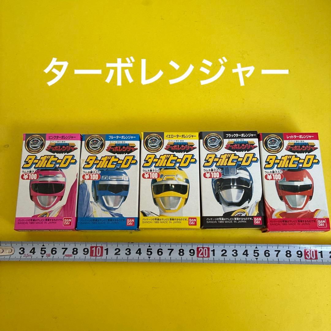 k*7様 ターボレンジャー　ターボヒーロー ミニフィギュア 5個セット