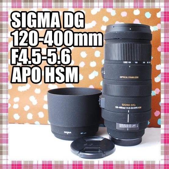 ✨超美品✨SIGMA DG 120-400mm F4.5-5.6 APO HSM