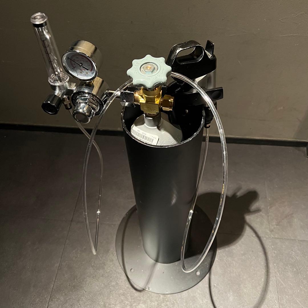 自作　接続ホース　コラヴァン(Coravin)と高圧ガスボンベを繋げる