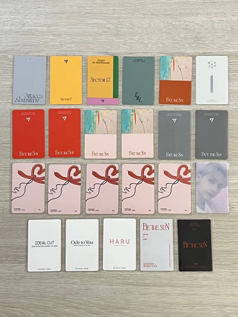 SEVENTEEN ジュン　セット　まとめ売り