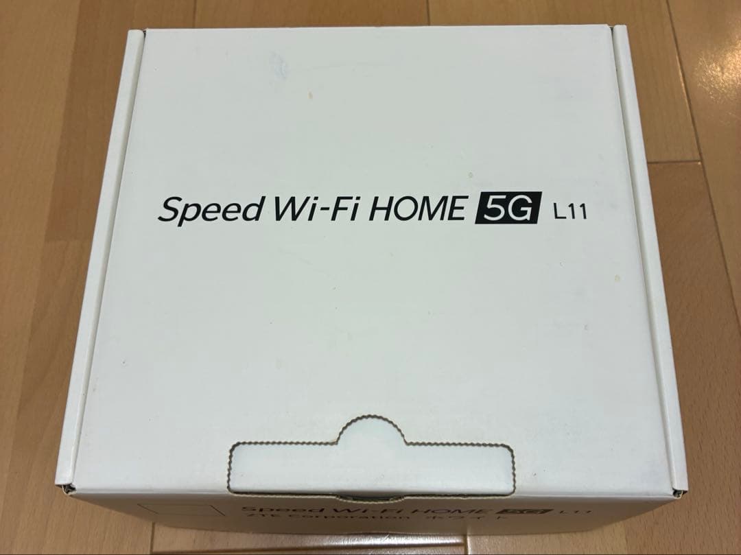 Speed Wi-Fi  5G L11 ZTE ホワイト　楽天モバイル