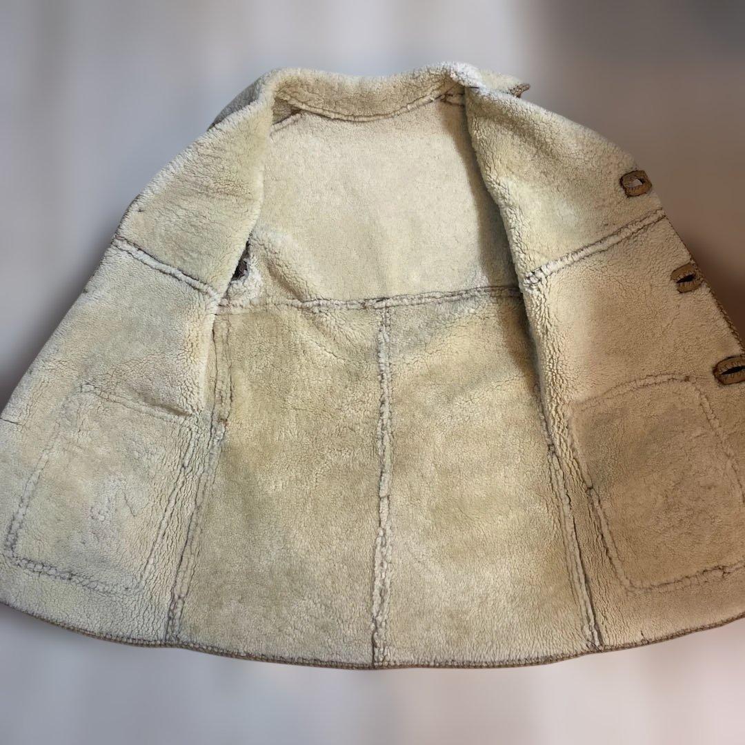 ジャケット・アウター 70s Vintage North Beach Mouton Coat