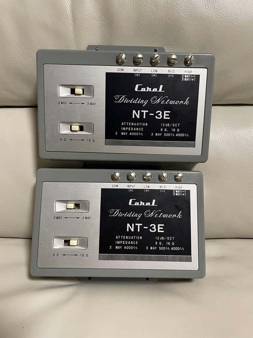 Coral NT-3E 分配ネットワーク 2台 2way 3way切替 ジャンク