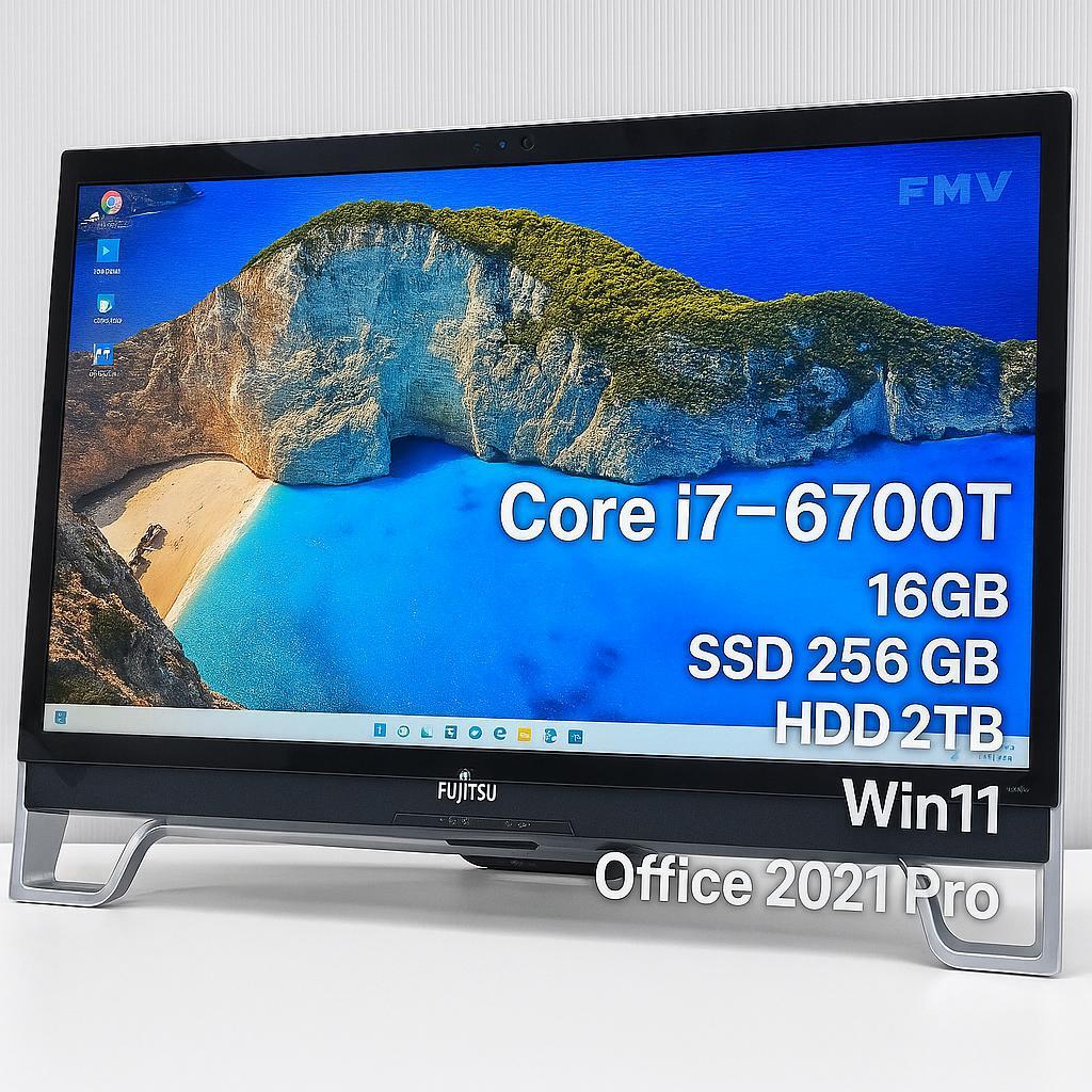 富士通 FH70/D1 i7-6700T 16GB SSD Office2021