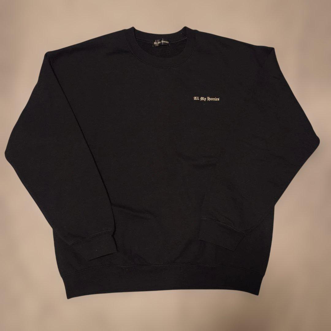 希少 初期 限定 All My Homies ロゴ刺繍 クルーネック スウェット