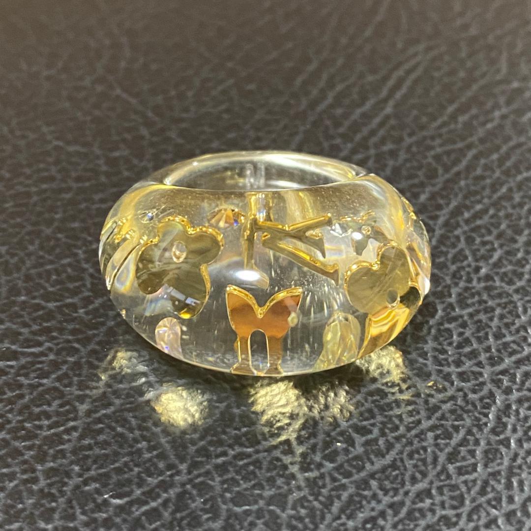 LOUIS VUITTON ルイヴィトン クリアリング 指輪 約13号 M