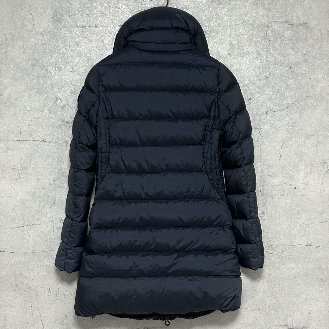 タトラス SABRINA ダウン ジャケット コート Aライン ネイビー 01