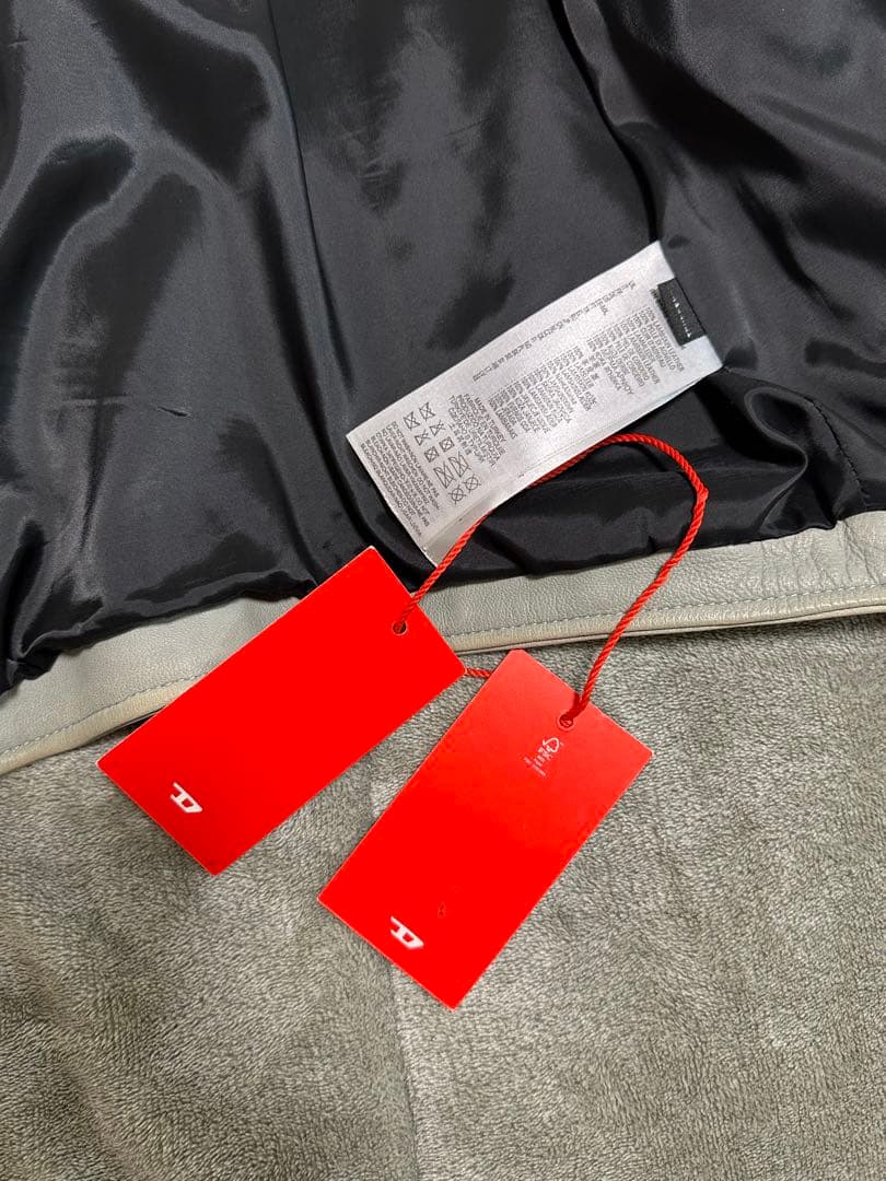 DIESEL 22AW レザー ジャケット レーシング y/project 短丈