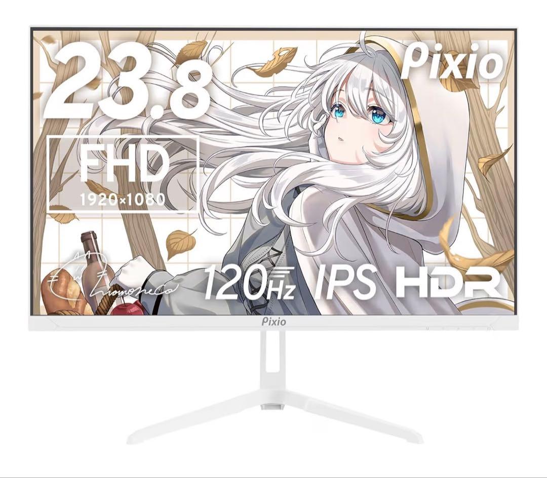Pixio PX246 Wave ホワイト ゲーミングモニター 23.8インチ