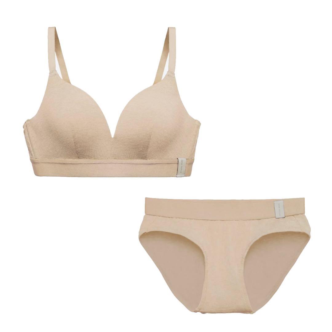 ルヴァン【新品・未開封】ワンノバ　ブラ＆ショーツ　セット（サンド）