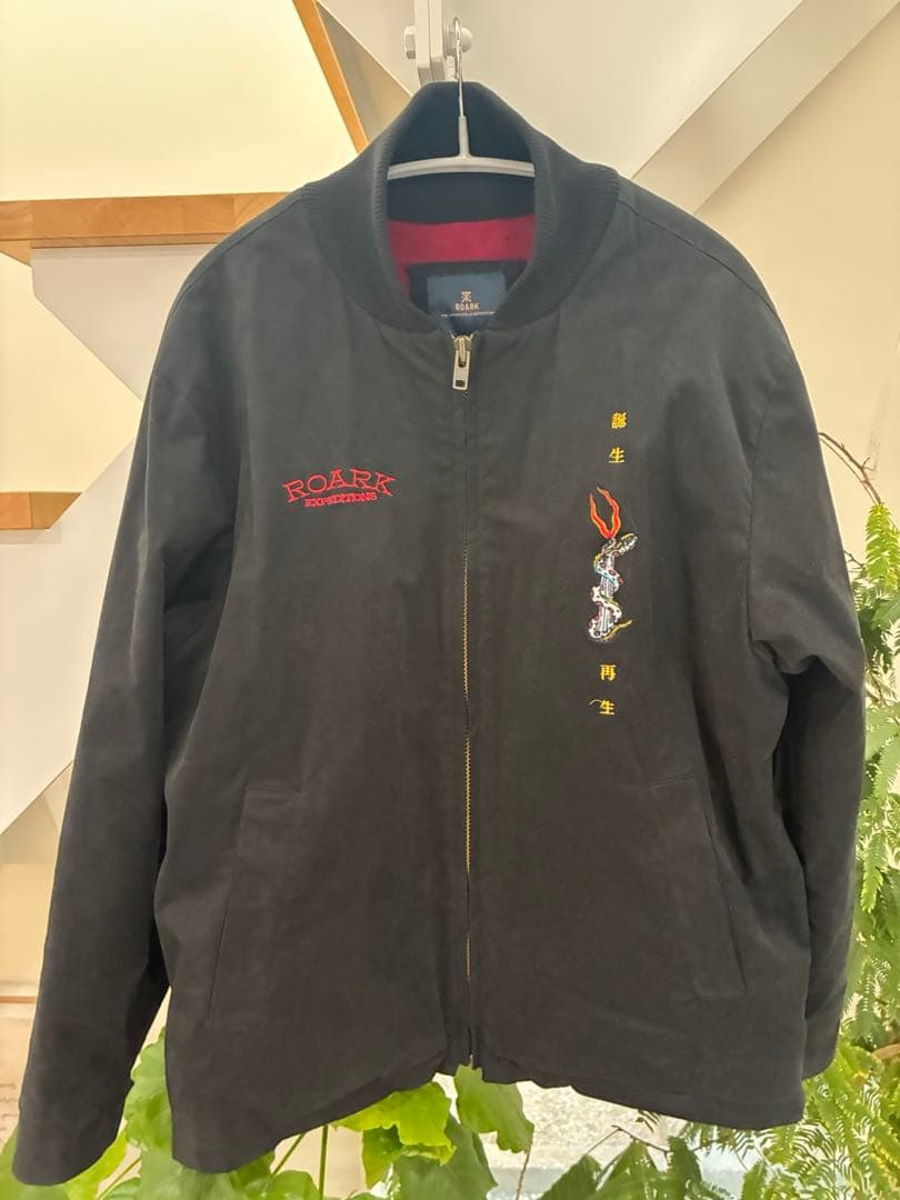 ジャケット・アウター ROARK x KANAME BOMBER JACKET: BLACK