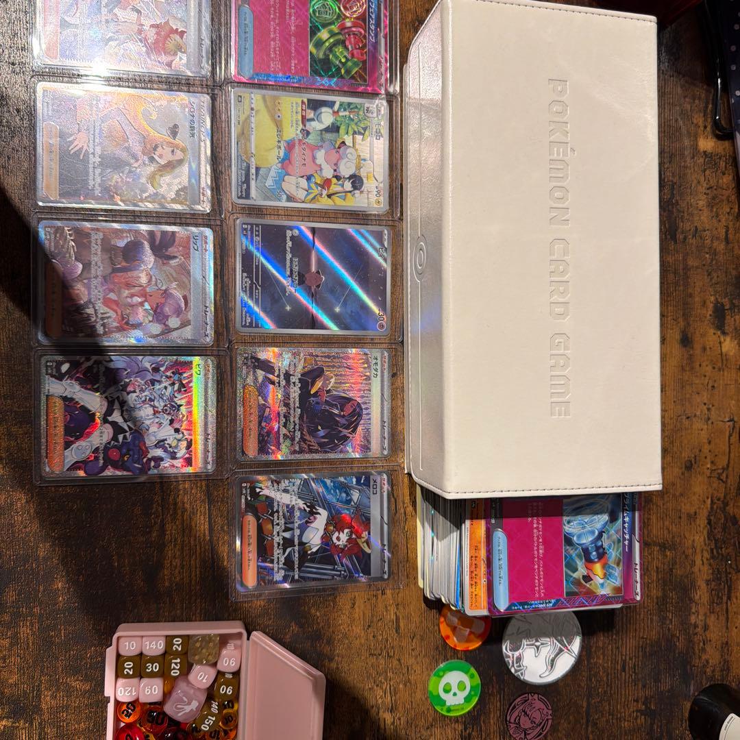 ポケカ引退品（構築済みデッキや周辺グッズ付き！）