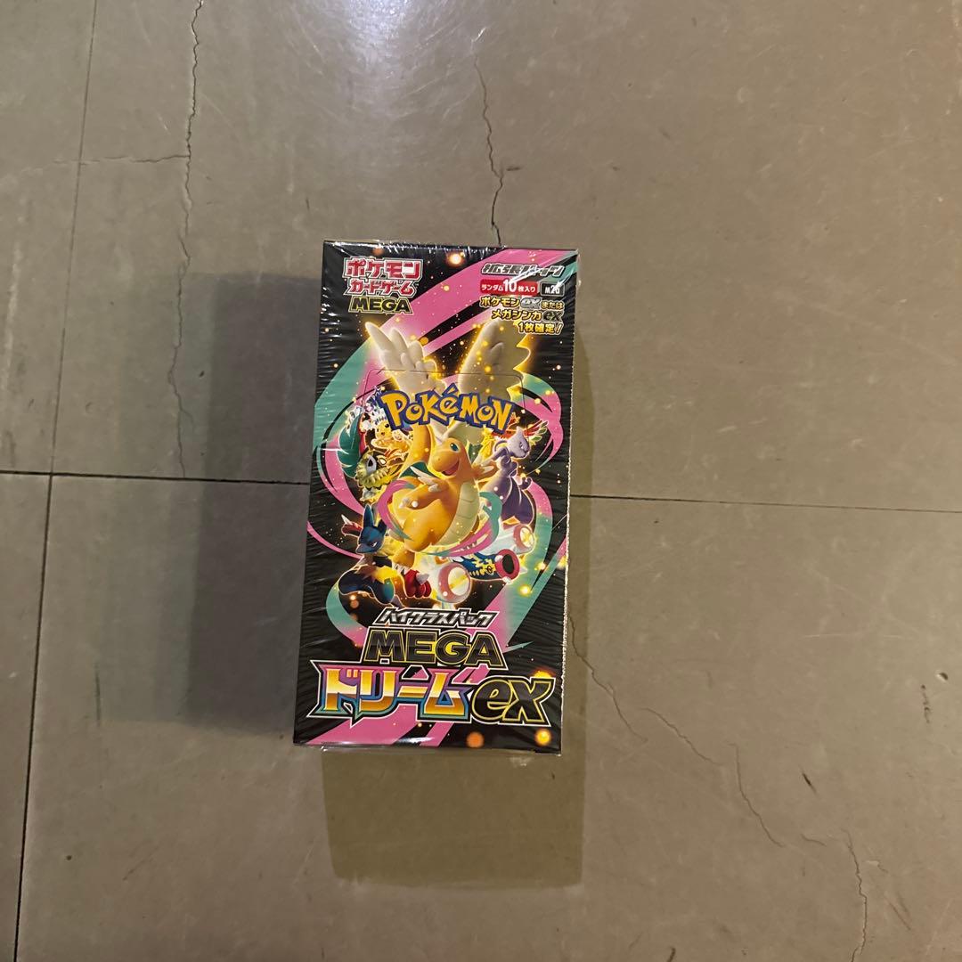 z*g様 【シュリンク付き】 ポケモンカードゲーム メガドリームEX 未開封ボッ