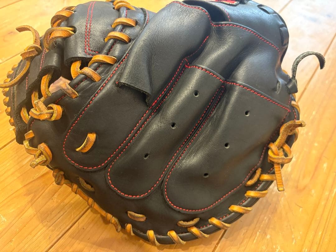 ハタケヤマ　キャッチャーミット　少年　美品