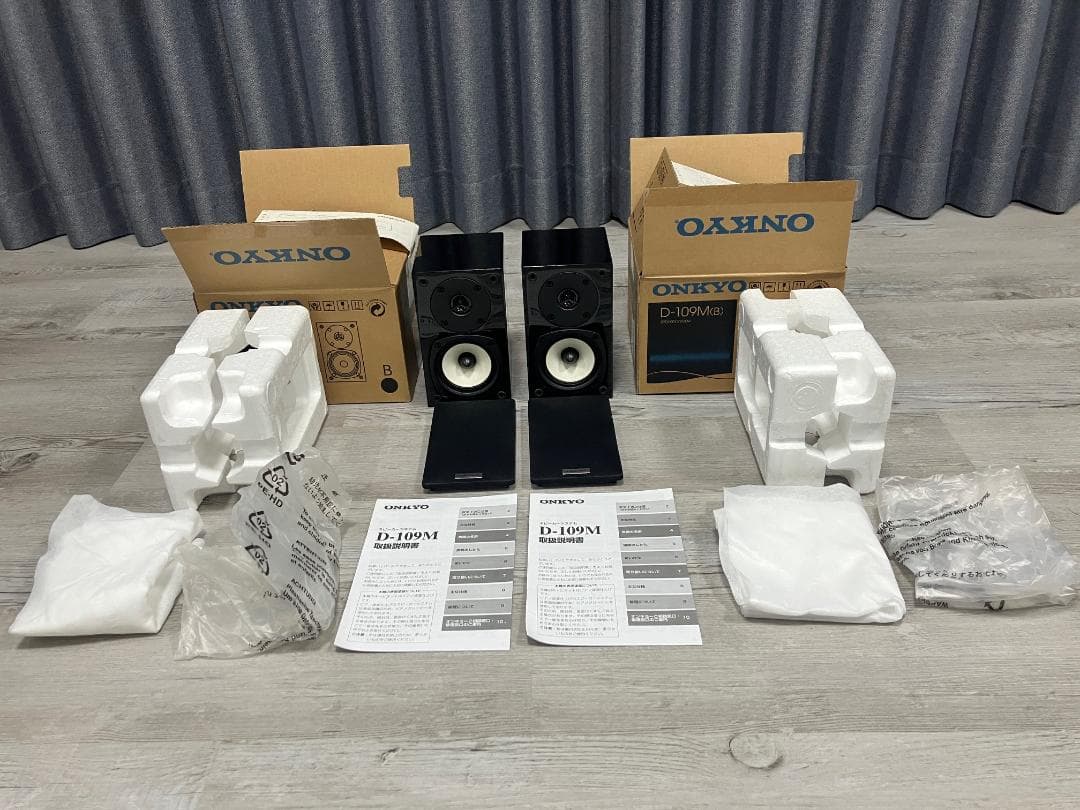 【美品】ONKYO サラウンドスピーカーシステム D-109M 動作確認済