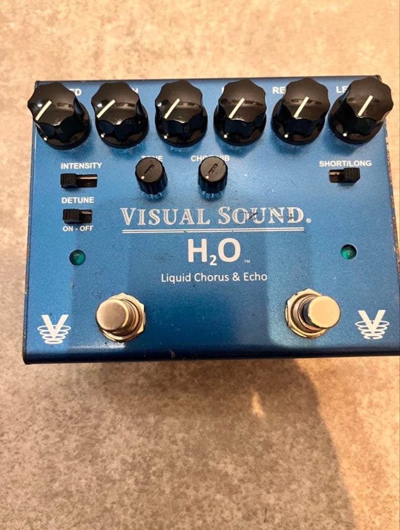 ギター VISUAL SOUND H2O Liquid Chorus & Echo