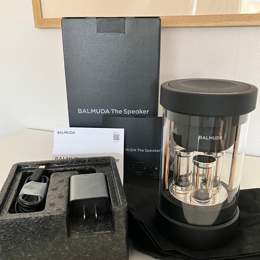 スピーカー・ウーファー BALMUDA The Speaker MO1A-BK