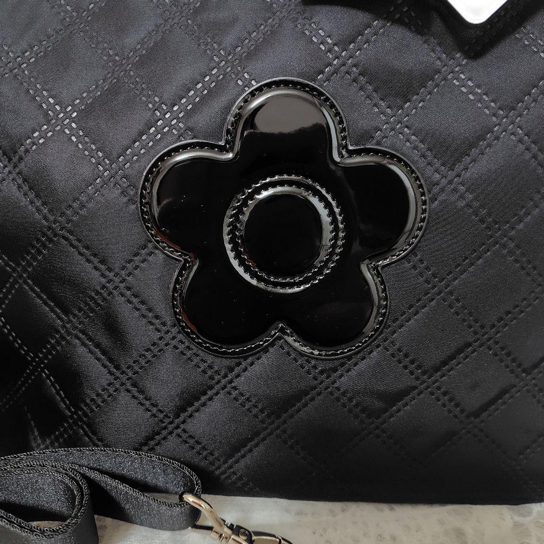 MARY QUANT　ピンソニックキルトデイジー　ボストンバッグ（大容量）