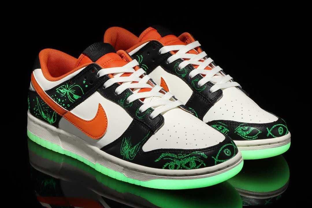19.5cm Nike Dunk Low 蓄光ハロウィーン　Halloween