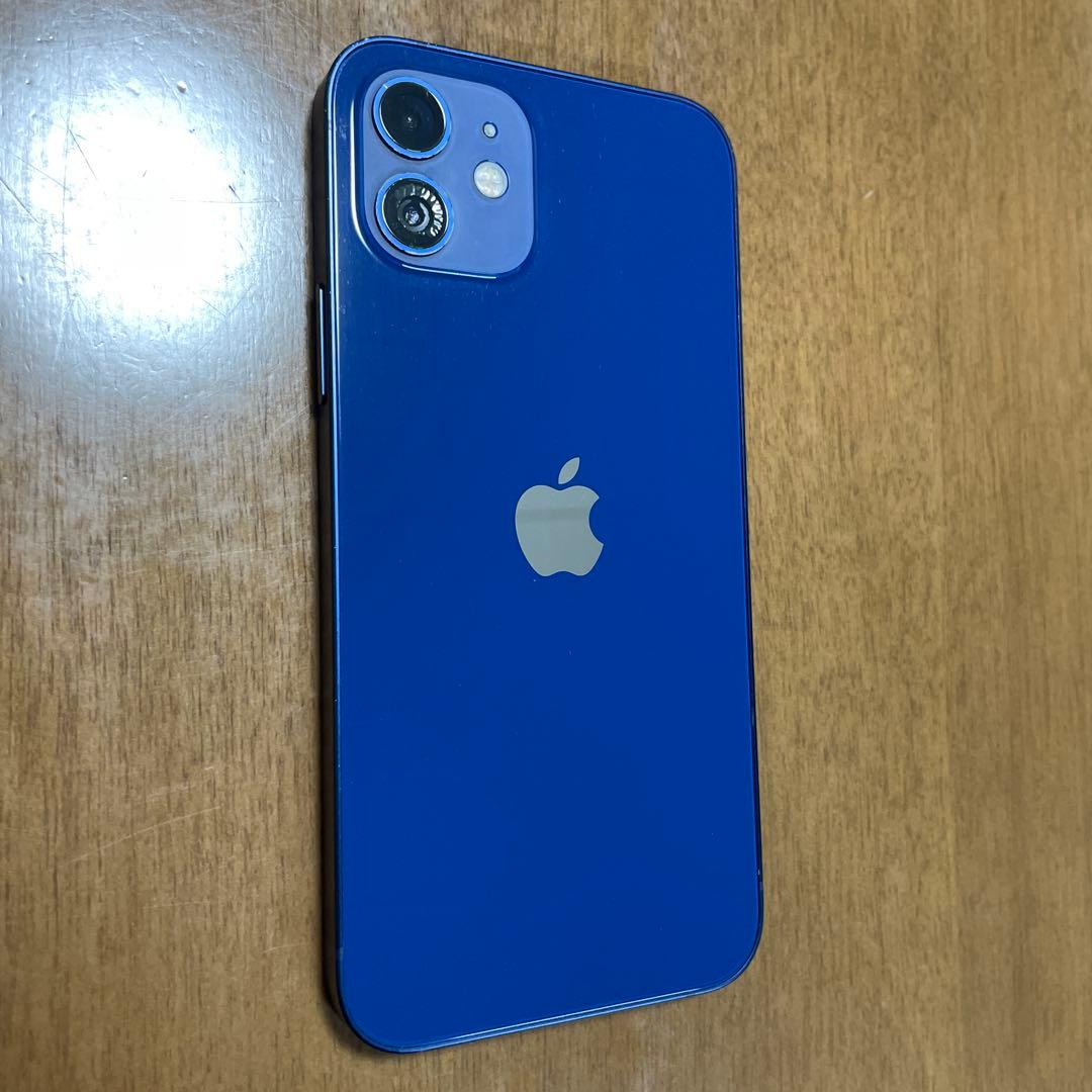 iPhone 12 128GB SIMフリー　ブルー ⚠️難あり