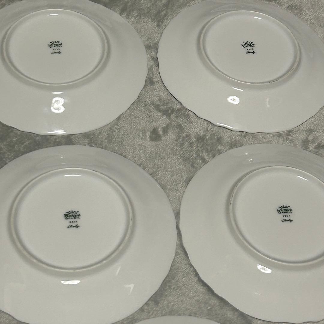 【11枚セット】リチャードジノリ ベッキオホワイト 15cm プレート 小皿