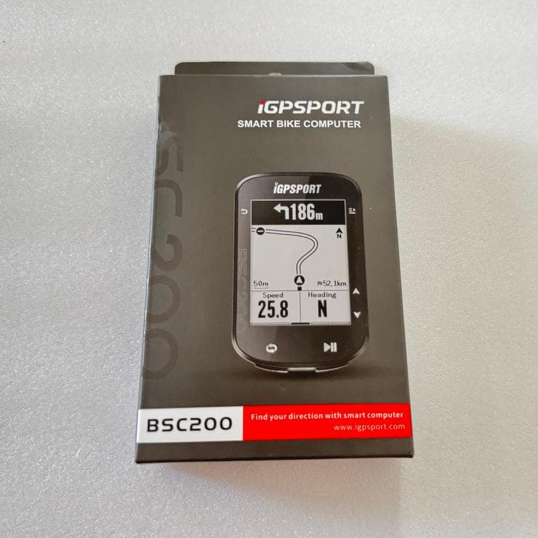 新品未開封【iGPSPORT】BSC200　サイコン(ルートナビ機能）＆マウント
