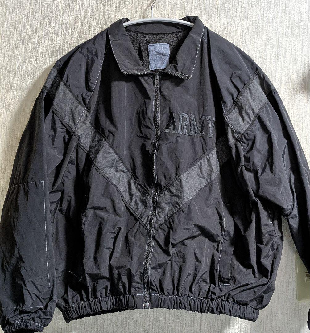 U.S.ARMY IPFU 黒染めトレーニングジャケット WAIPER製