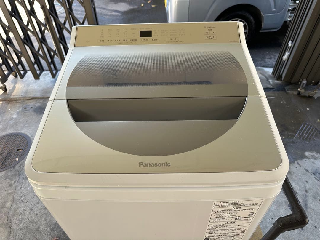 パナソニック　全自動洗濯機　NA-FA80H7 8kg