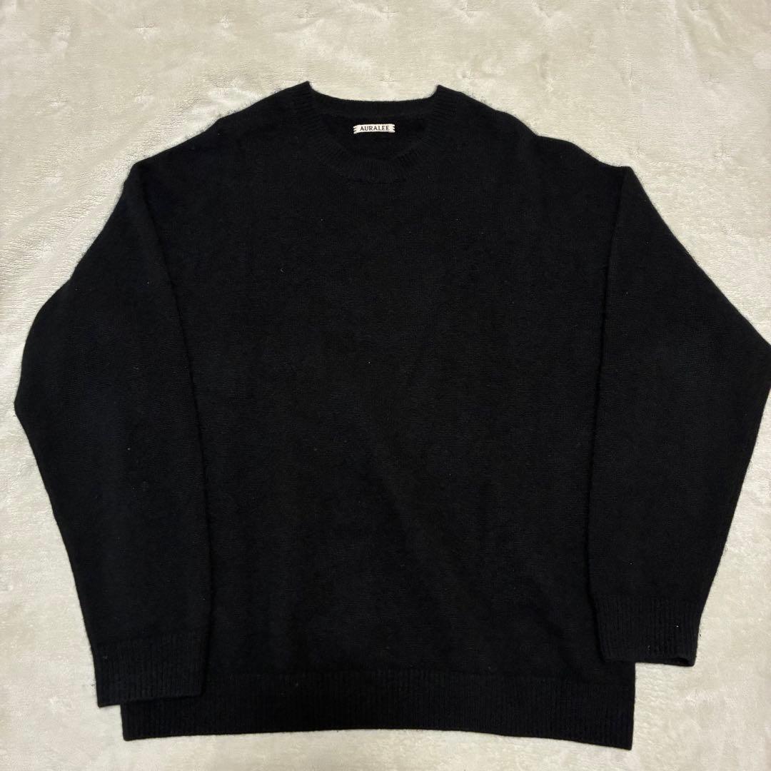 ラフ　AURALEE BABY CASHMERE KNIT P/O