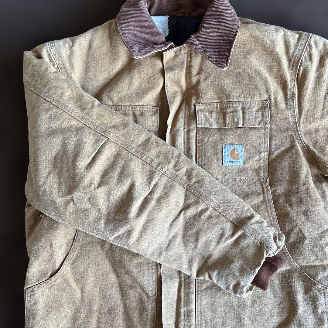 激安！ Carhartt カーハート トラディショナルコート USA製 ベージュ